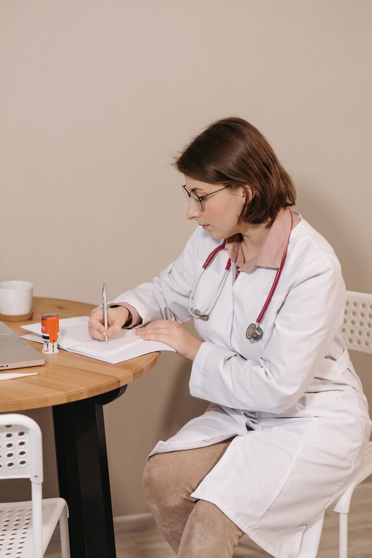 Professionnelle de santé au cabinet